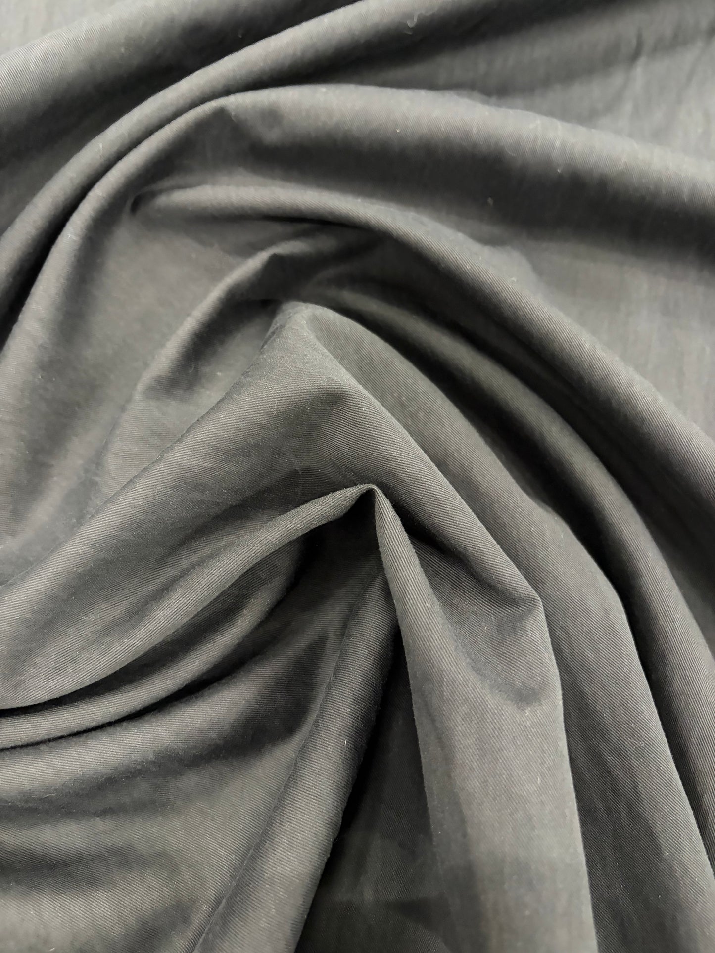 RHINO 017  heavy parachute fabric black