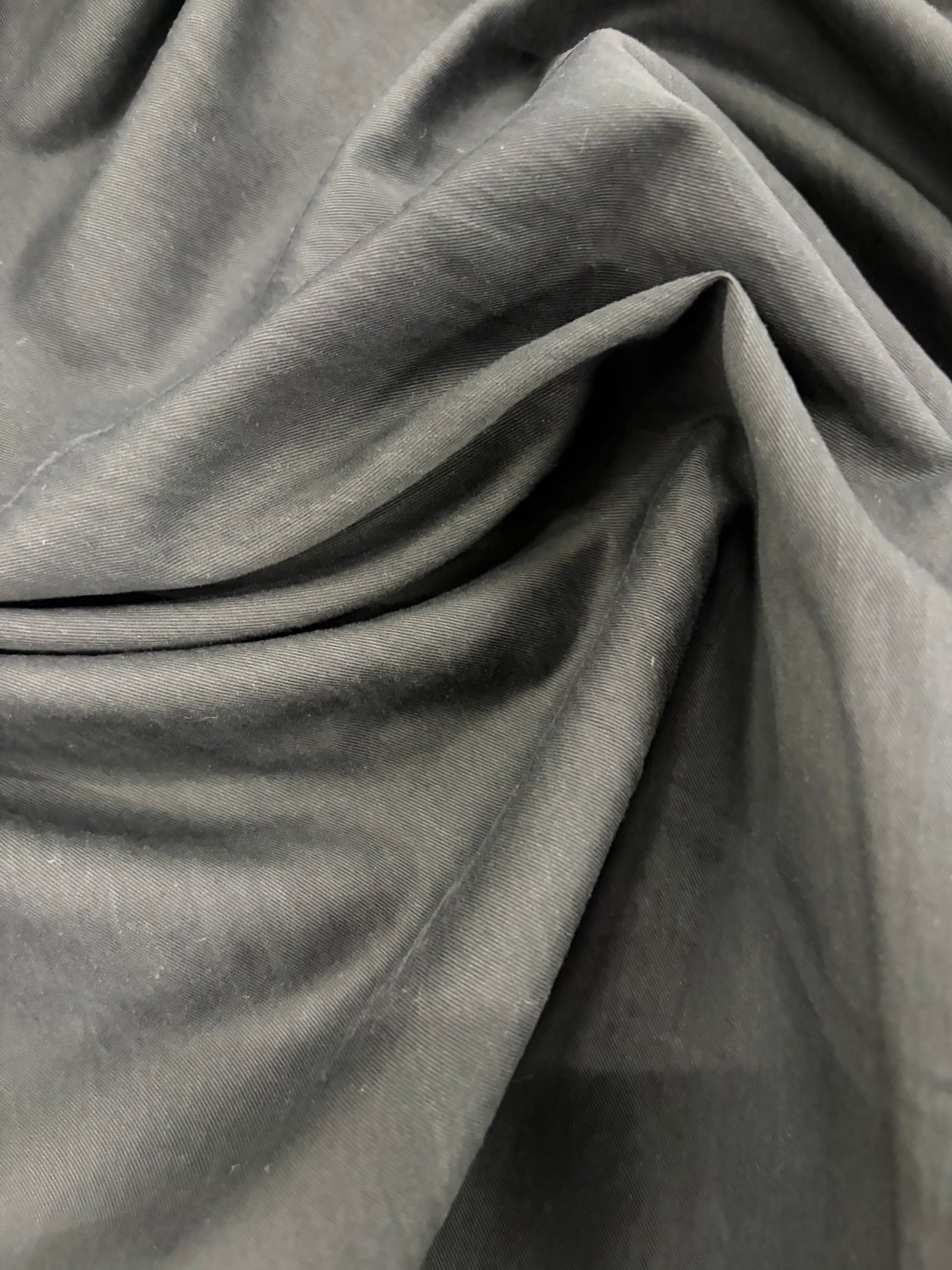 RHINO 017  heavy parachute fabric black