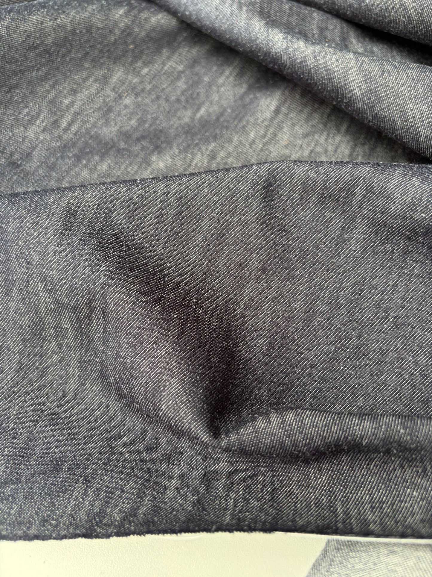 JEANS DROP 014 light indigo raw denim