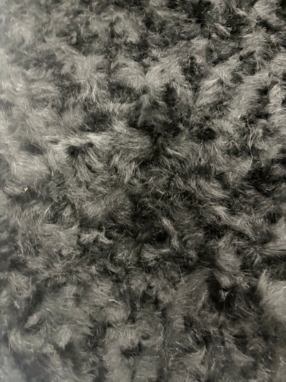 RHINO 018 fake fur black