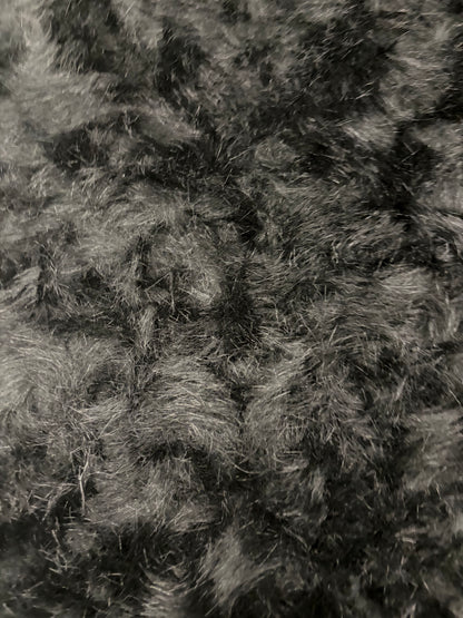RHINO 018 fake fur black