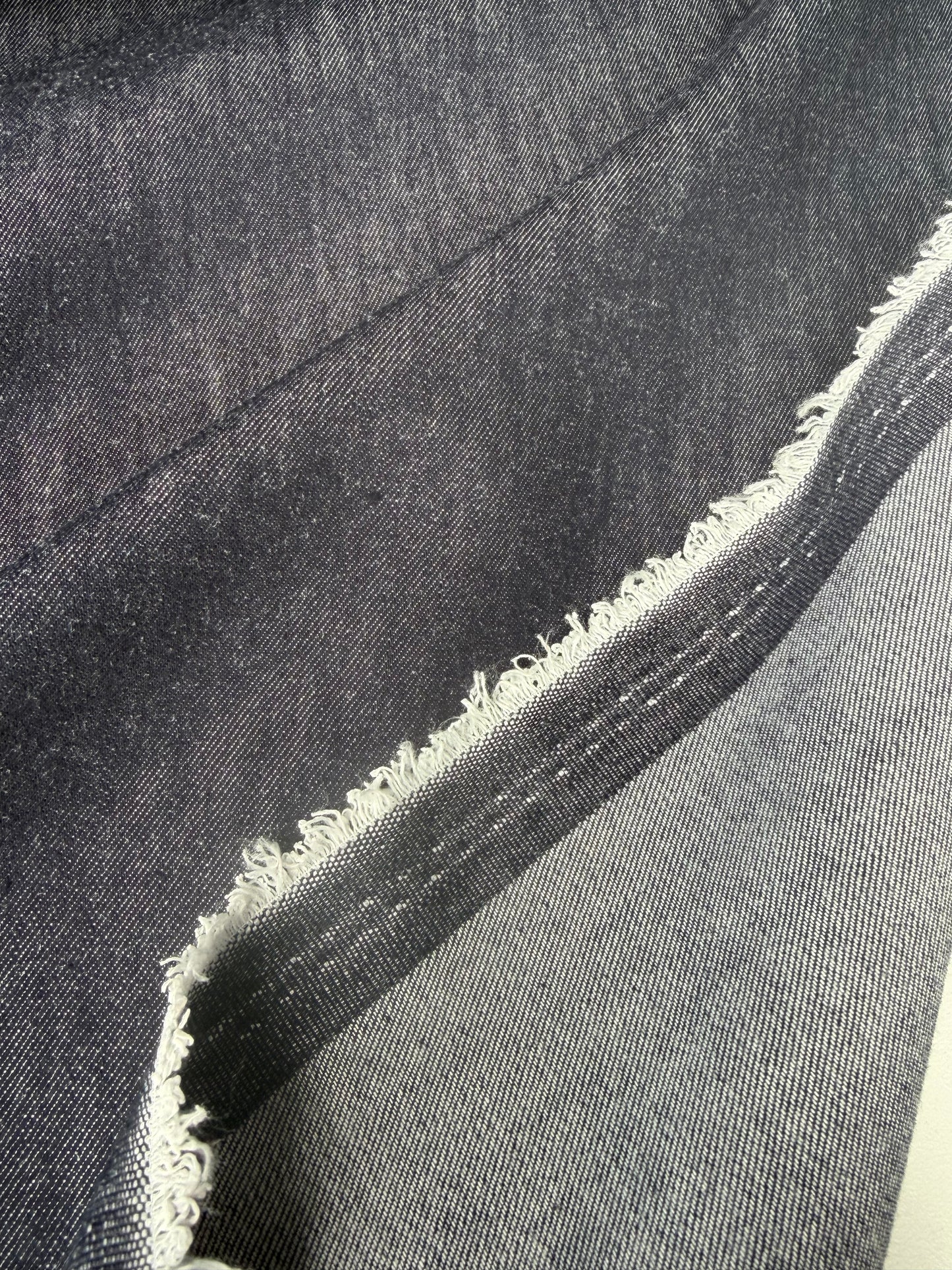 JEANS DROP 014 light indigo raw denim