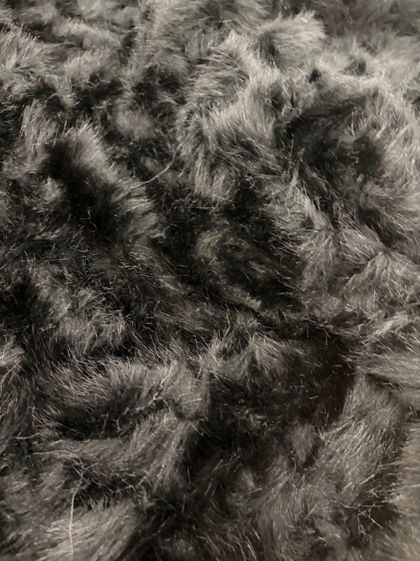 RHINO 018 fake fur black