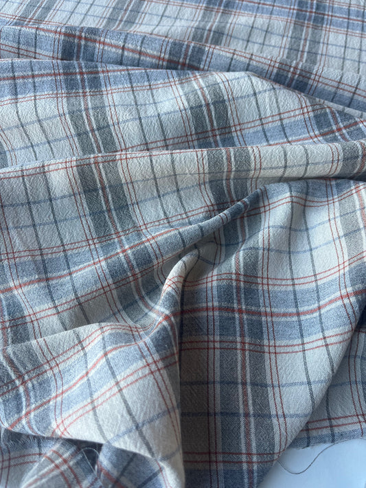 ALAN 015 colourwoven cotton voile check