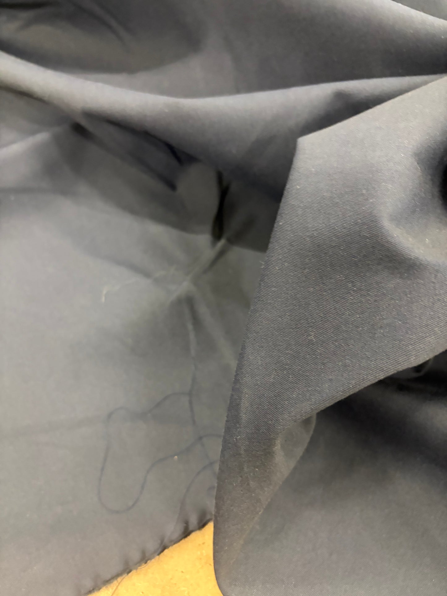 RHINO 021 navy cotton twill stretch