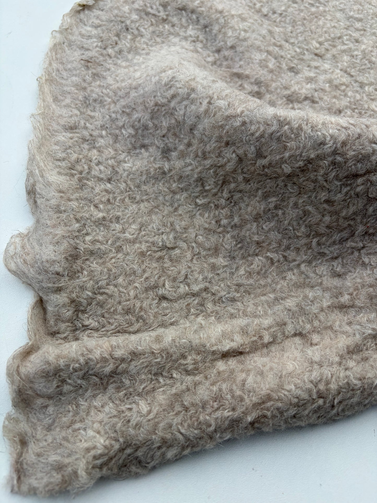 WILD WOOL 005 greige boiled wool