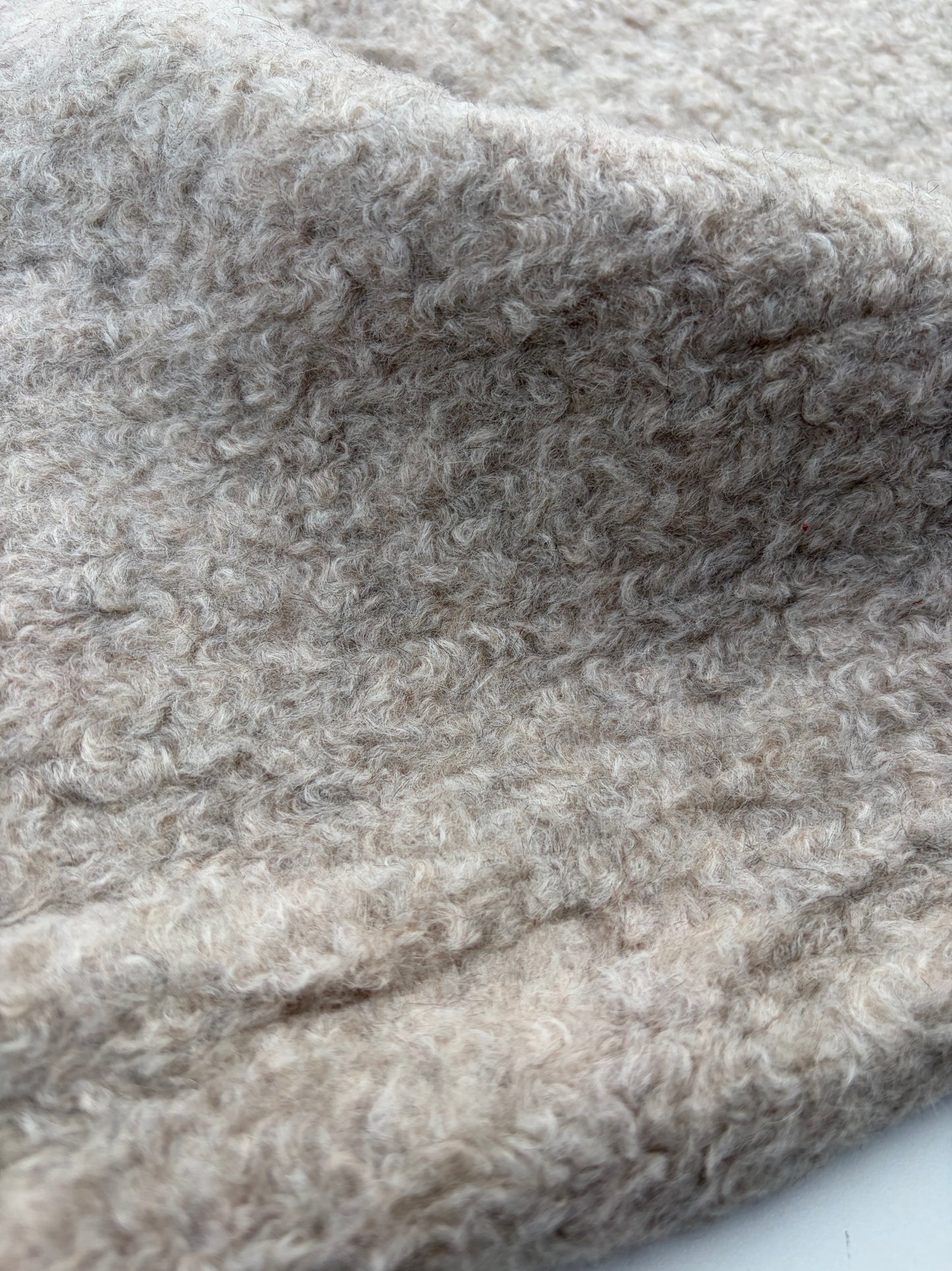 WILD WOOL 005 greige boiled wool