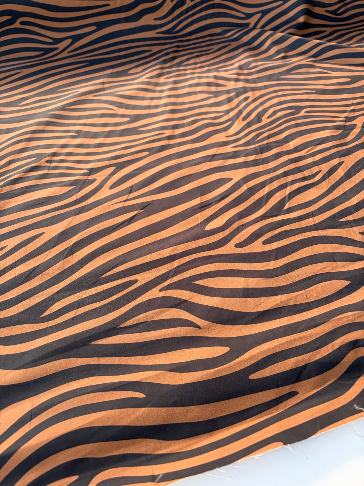 TINO 005 cotton poplin stretch zebra print