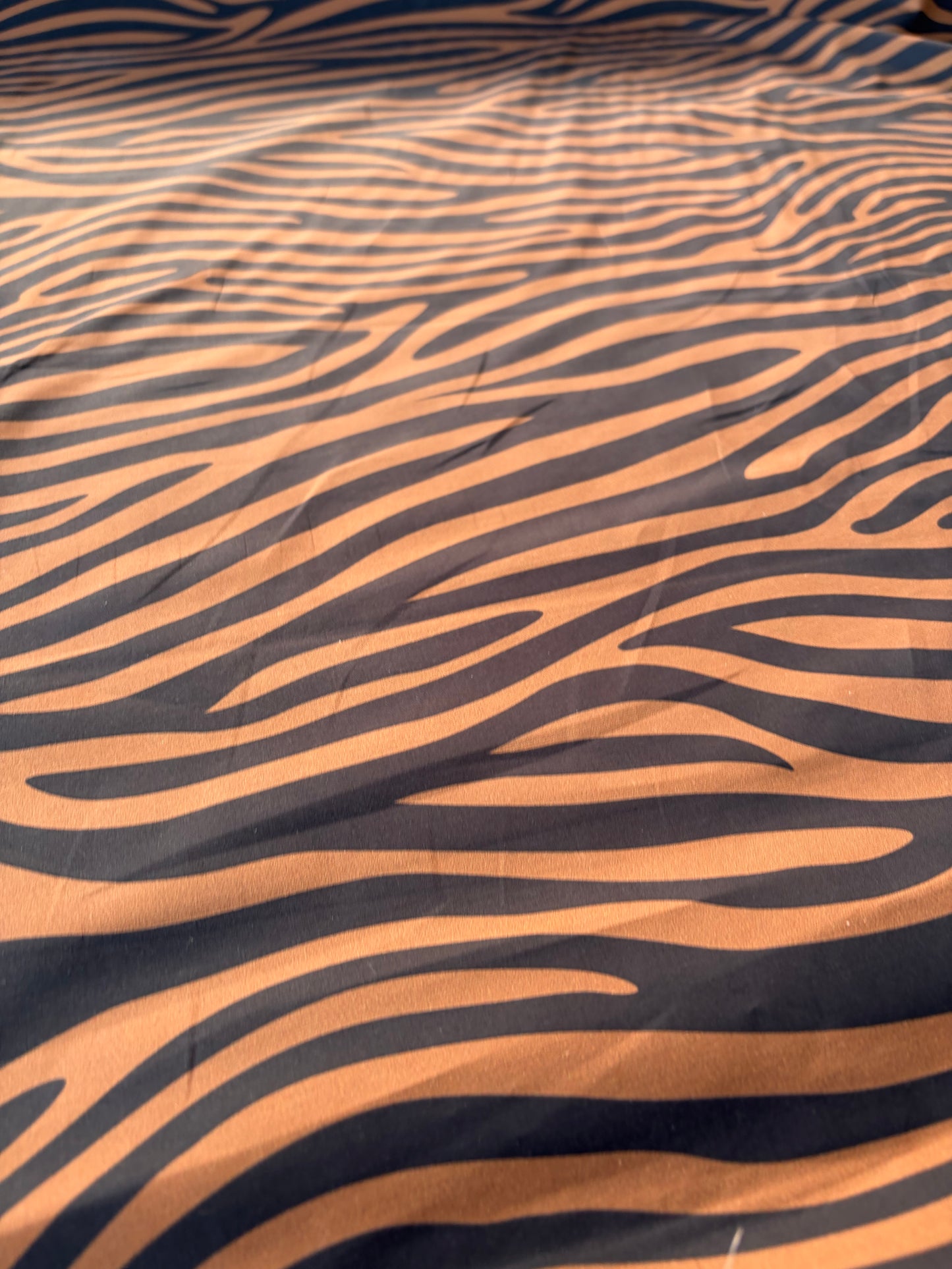 TINO 005 cotton poplin stretch zebra print