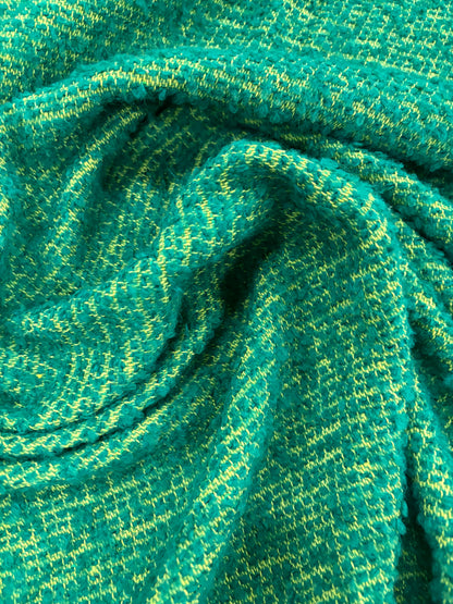 RHINO 029 tweed bouclette green