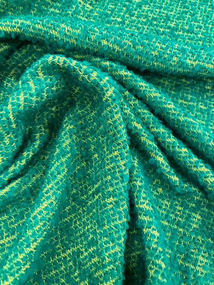 RHINO 029 tweed bouclette green