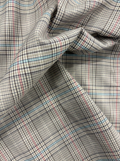 RHINO 030 classical Prince of Wales checkered stretch fabric