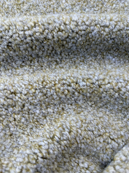 WILD WOOL 012 khaky mélange wool bouclette