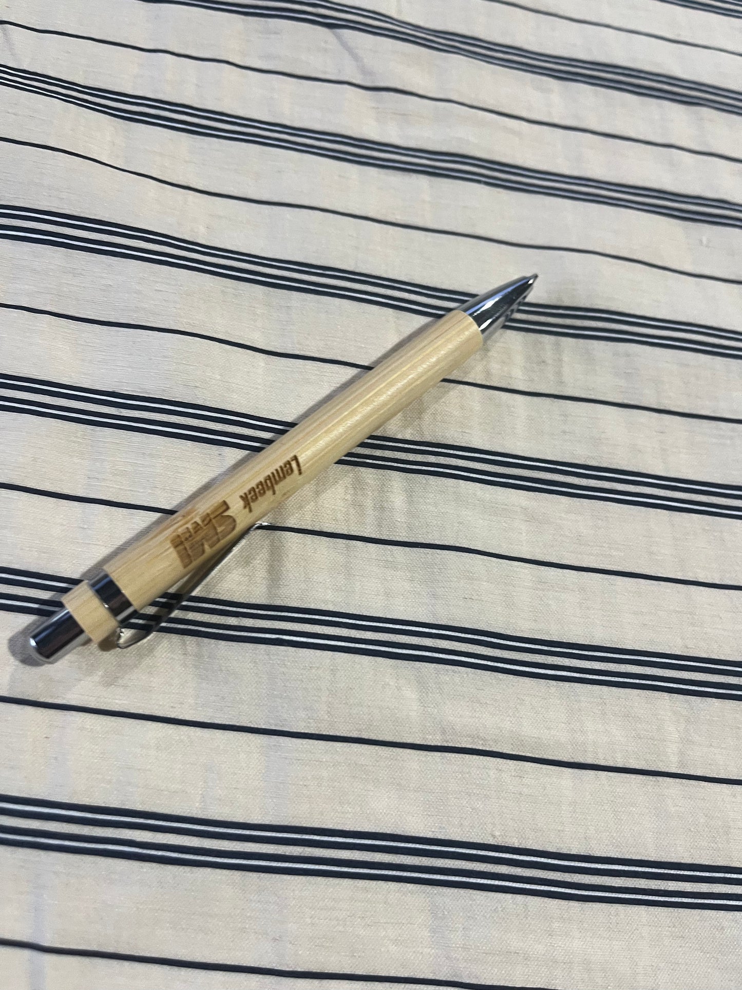 LC XII 009 striped linen/viscose