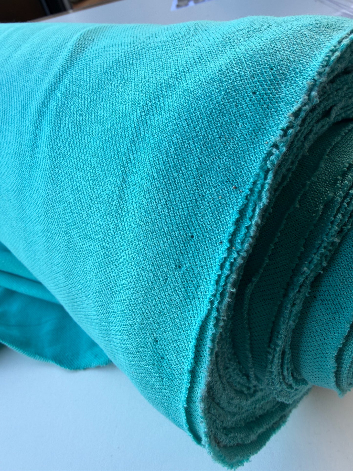 TINO 012 cotton jersey piqué aqua XL