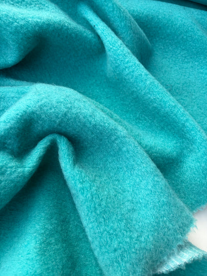 WILD WOOL 014 turquoise boiled wool