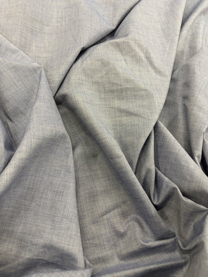 RHINO 034 light blue cotton shirting fil à fil