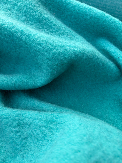 WILD WOOL 014 turquoise boiled wool