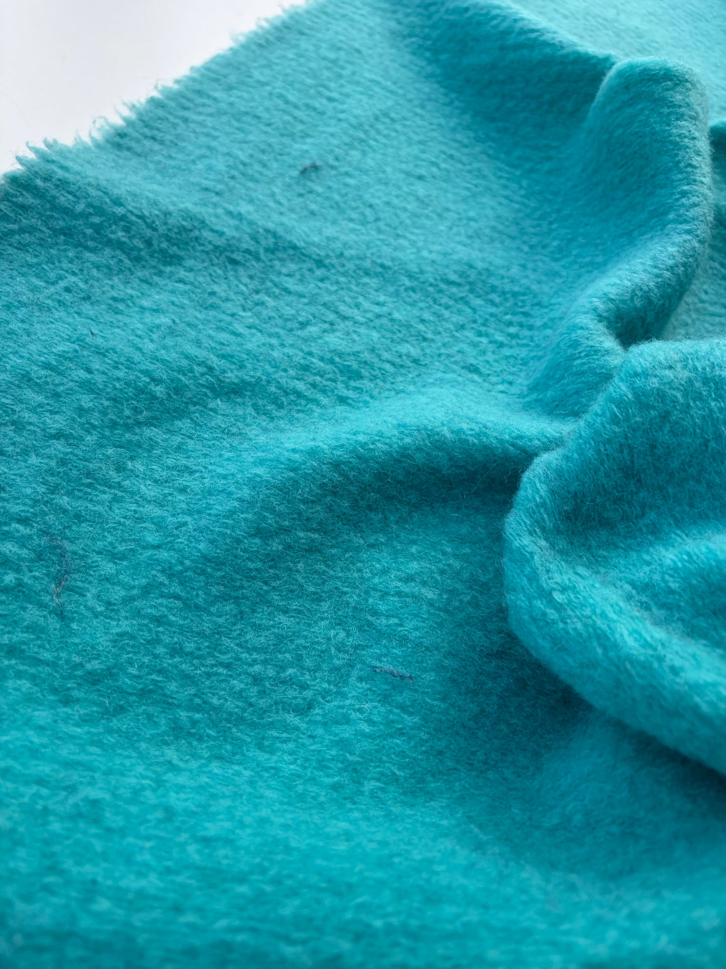 WILD WOOL 014 turquoise boiled wool
