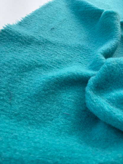 WILD WOOL 014 turquoise boiled wool