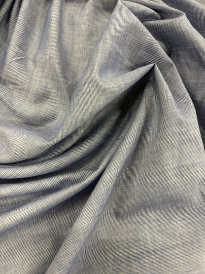 RHINO 034 light blue cotton shirting fil à fil