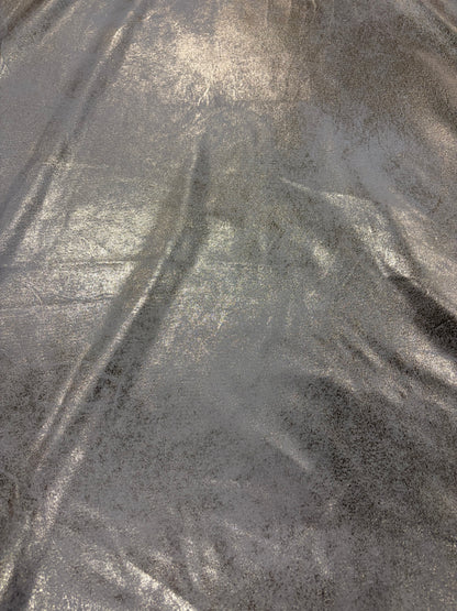 RHINO 037 shiny copper laminated velvet stretch