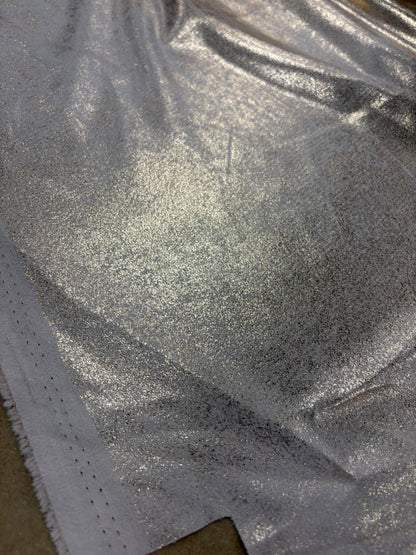 RHINO 037 shiny copper laminated velvet stretch