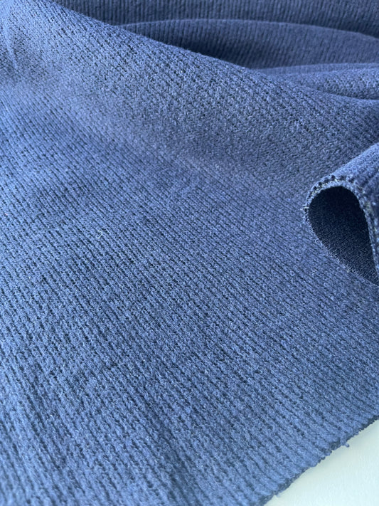 ATHENA 019 tricot double corn brushed navy