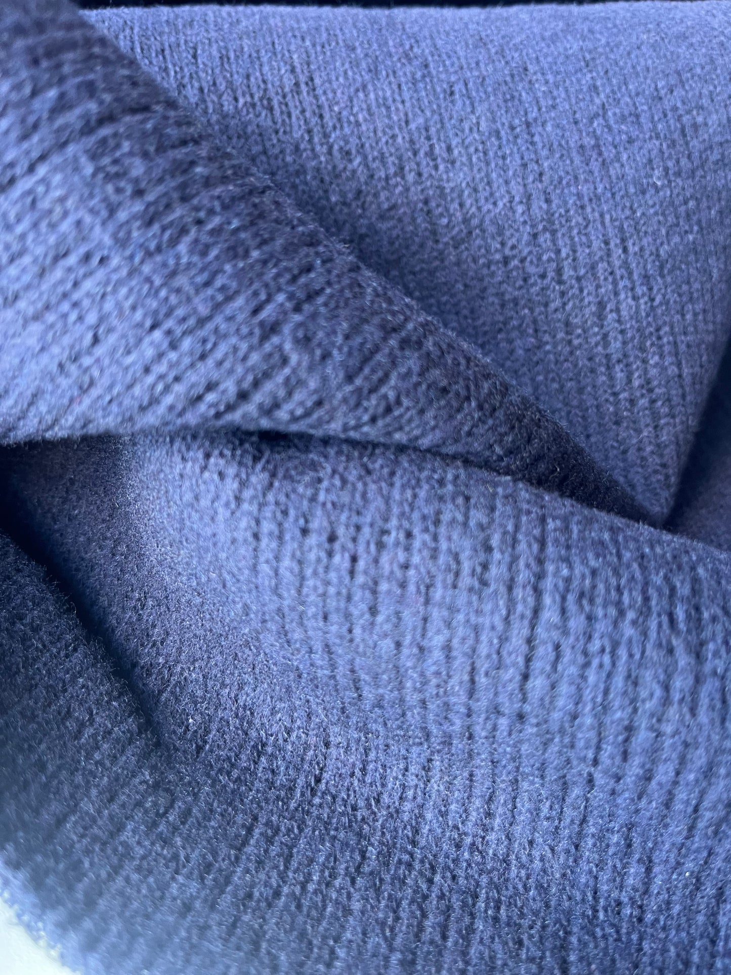 ATHENA 019 tricot double corn brushed navy