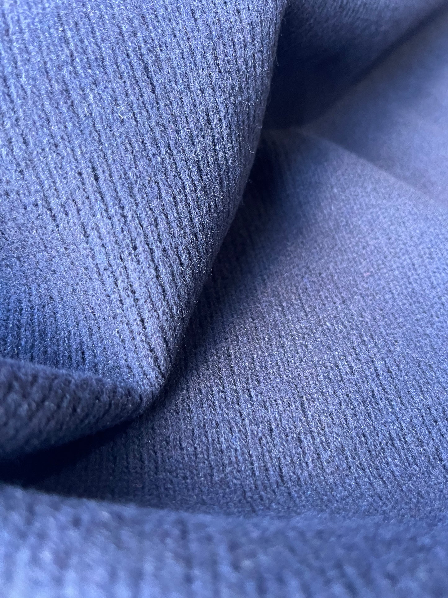 ATHENA 019 tricot double corn brushed navy