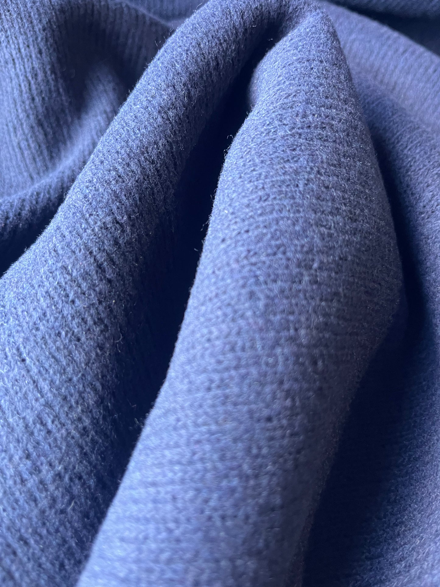 ATHENA 019 tricot double corn brushed navy