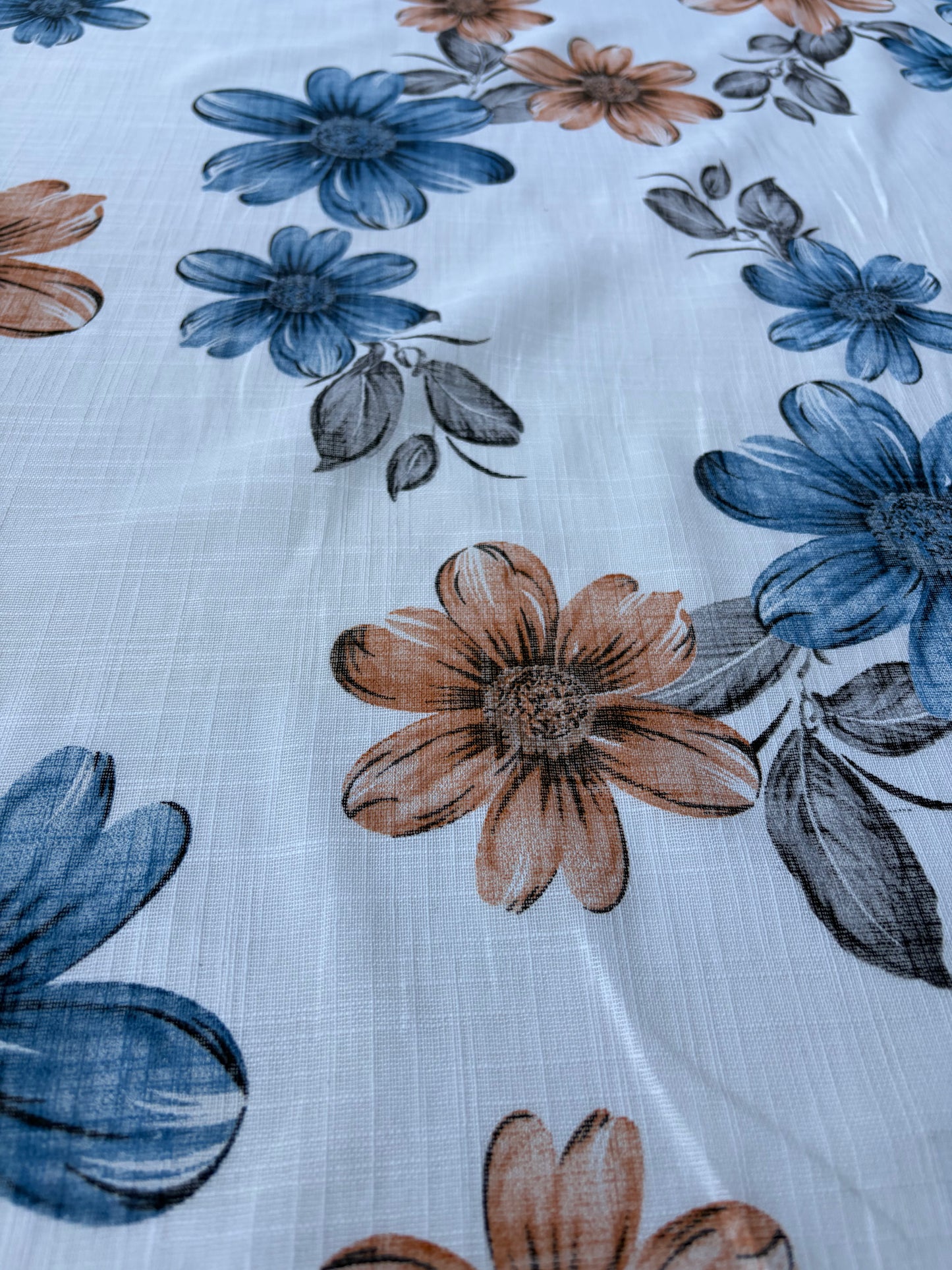 TINO 022 cotton gaze flowers