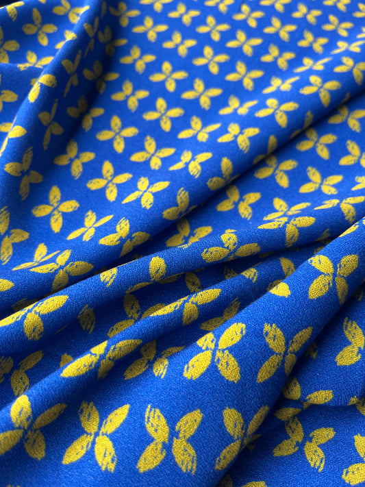 ATHENA 022 viscose crêpe floral digital