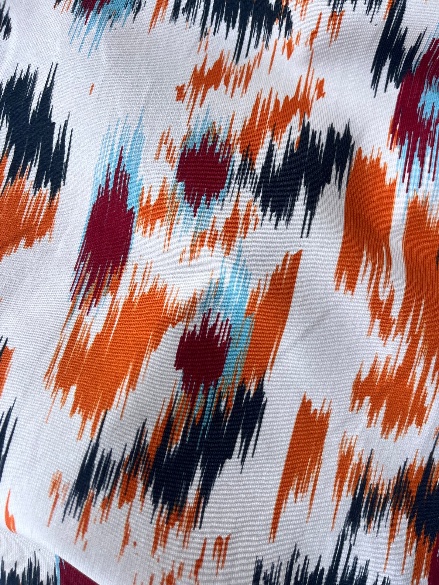 ATHENA 024 Felpa/jogging ikat effect orange/charcoal