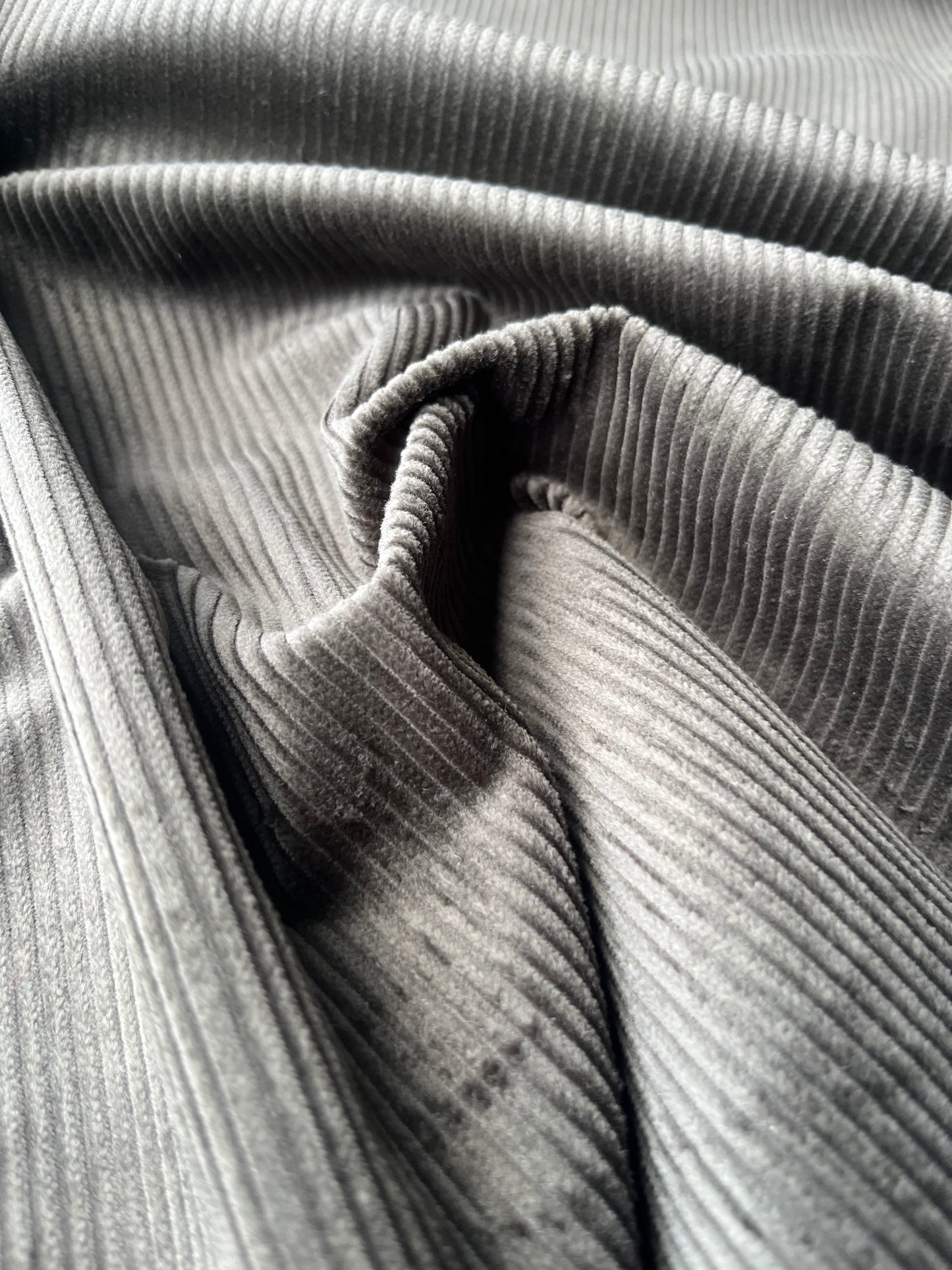 ATHENA 026 cotton corduroy stretch 9 wales khaky