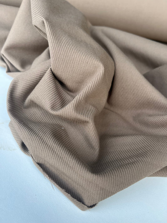 SUZY 026 cotton tricotine tabac