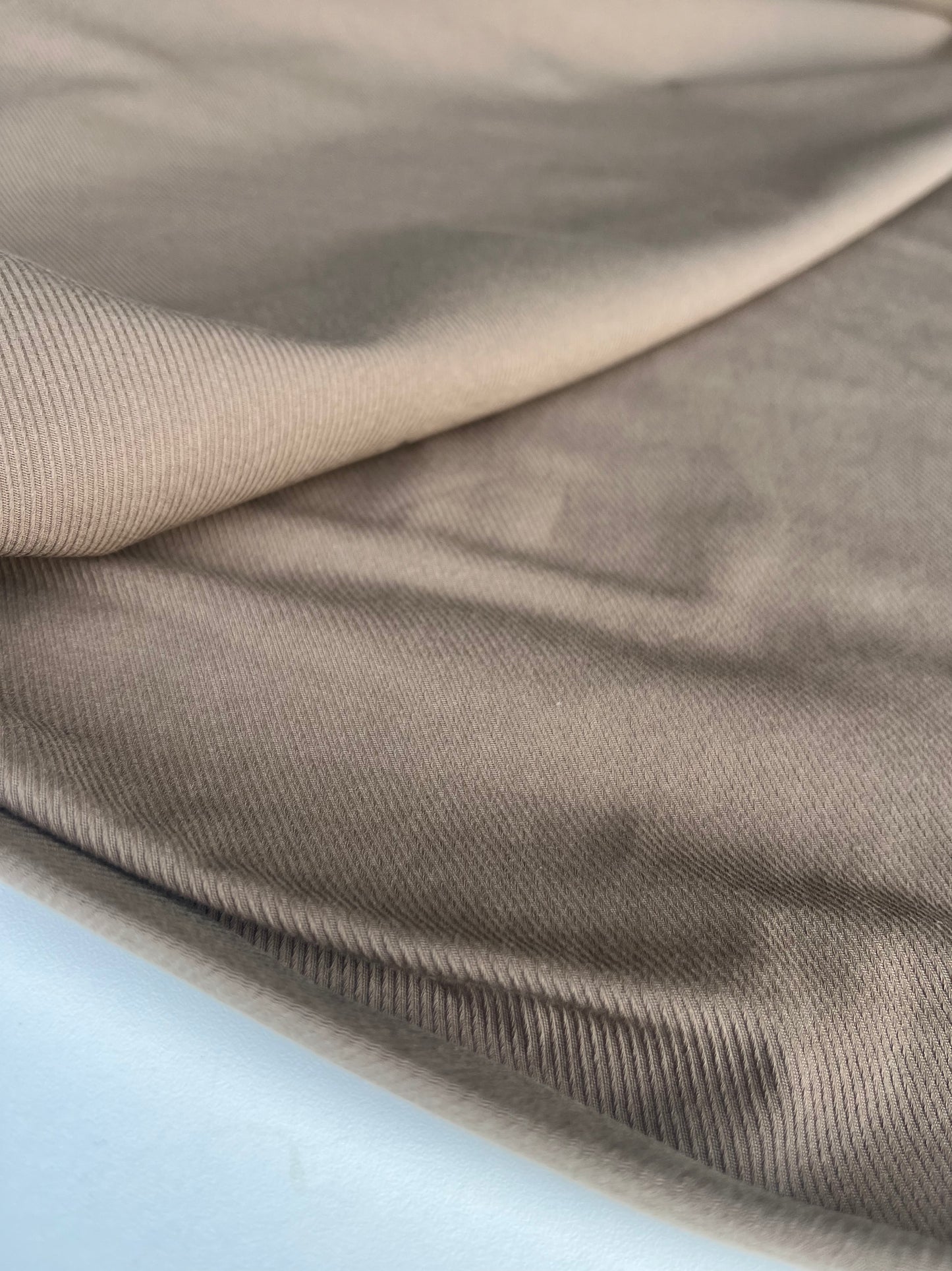 SUZY 026 cotton tricotine tabac