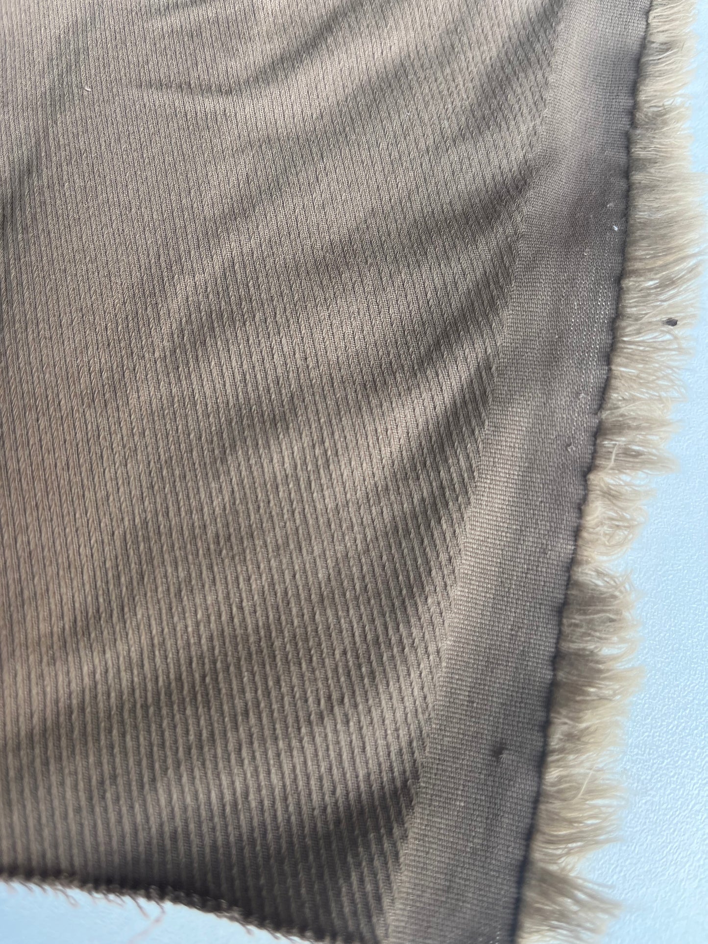 SUZY 026 cotton tricotine tabac