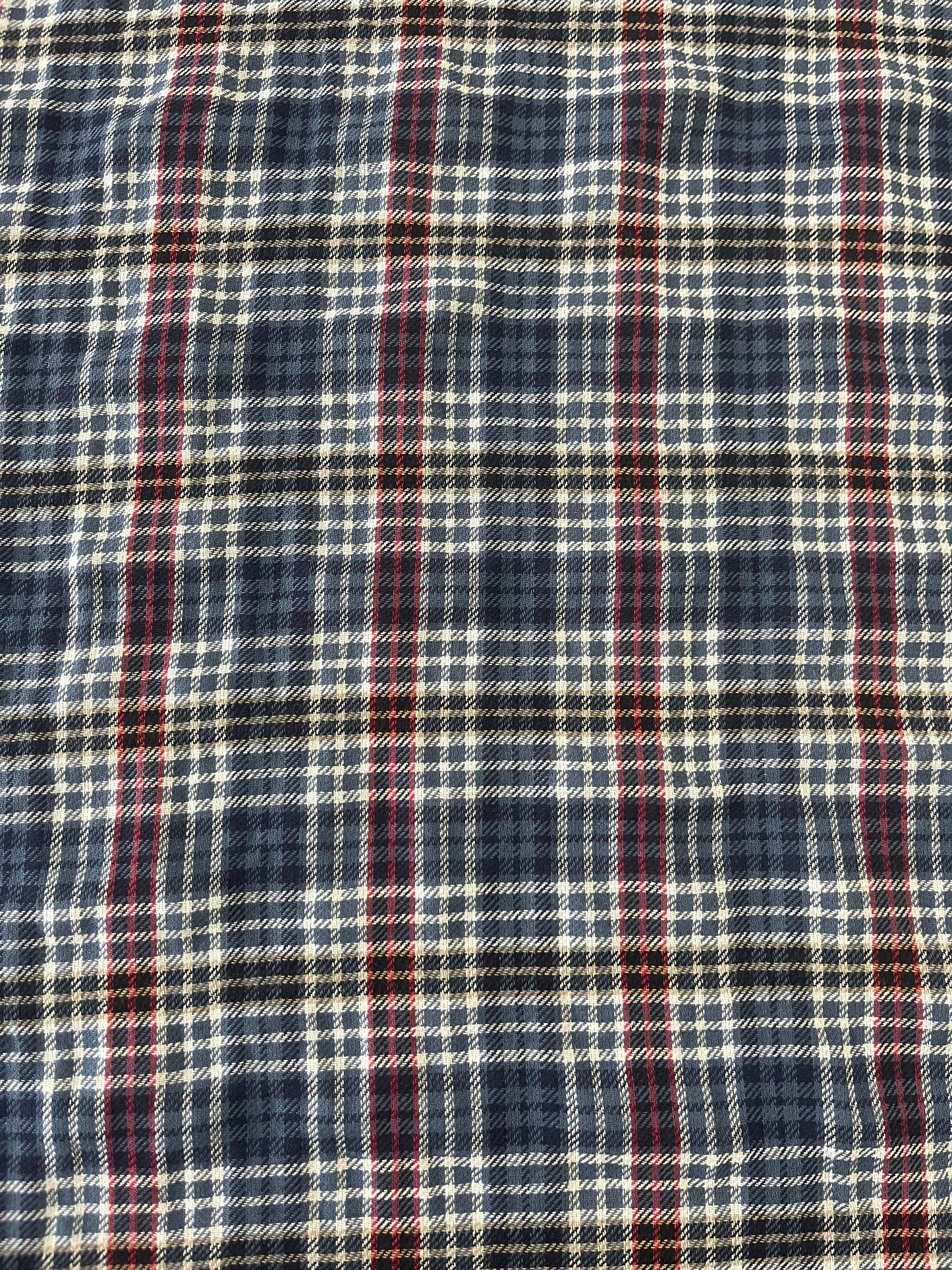 XII 034 Canclini cotton check seersucker