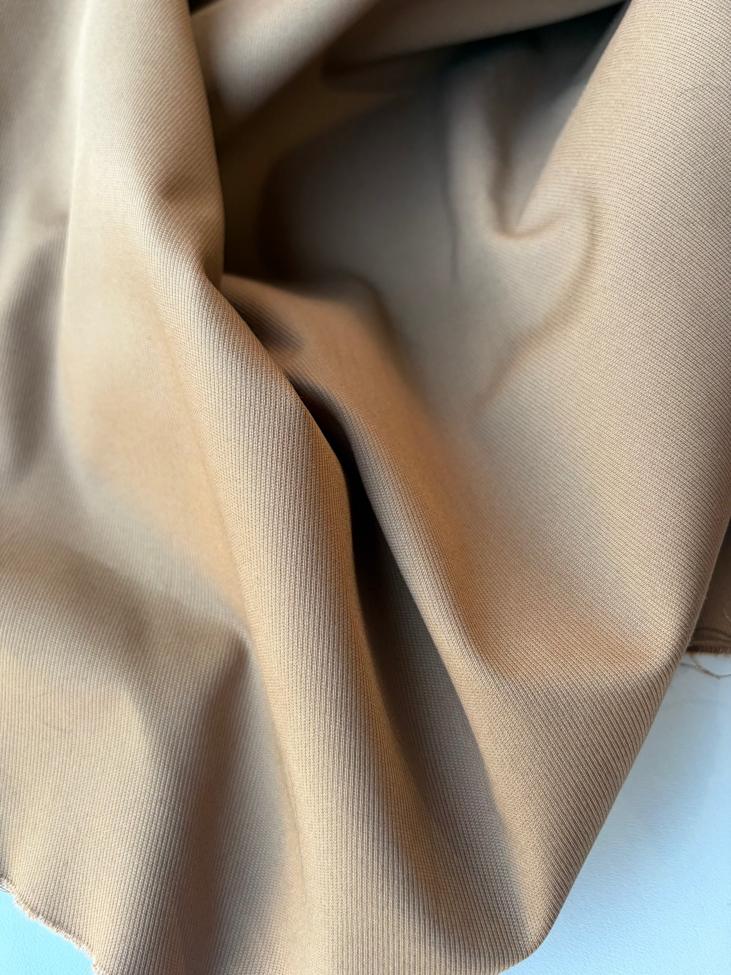 HARVEST SEASON 001 caramel cotton twill stretch