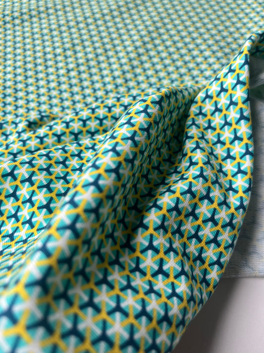 ATHENA 033 Felpa/jogging full net geometrical print