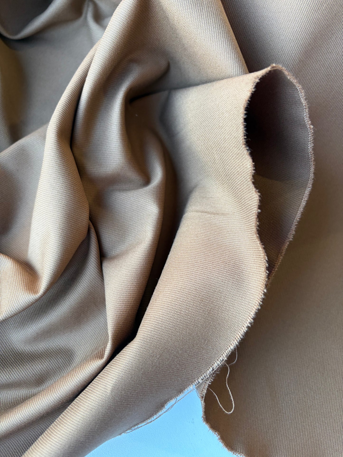 HARVEST SEASON 001 caramel cotton twill stretch