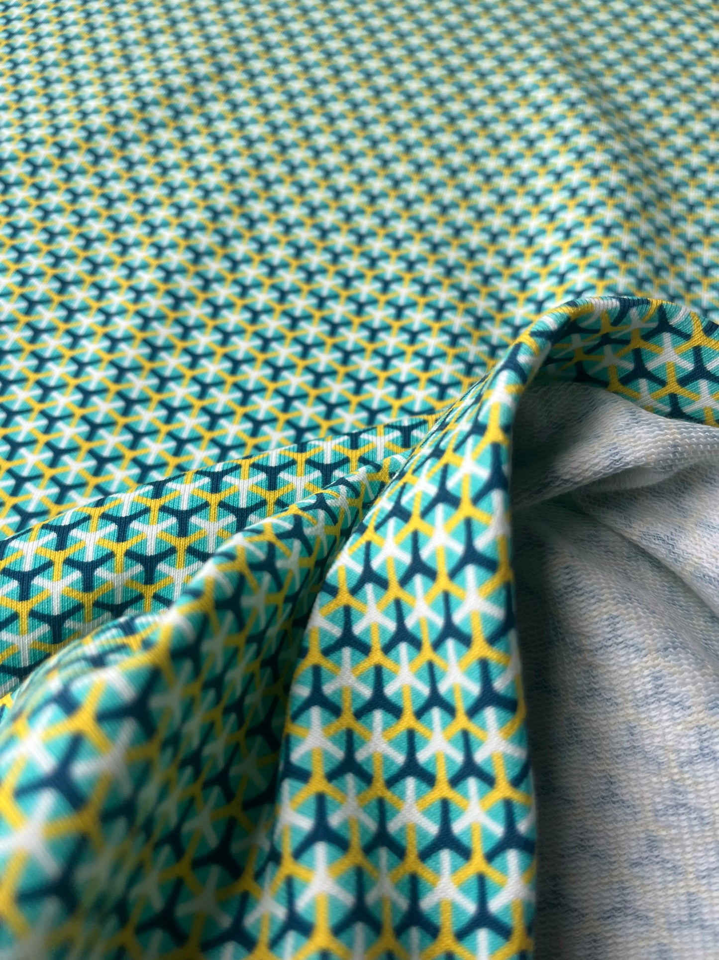 ATHENA 033 Felpa/jogging full net geometrical print