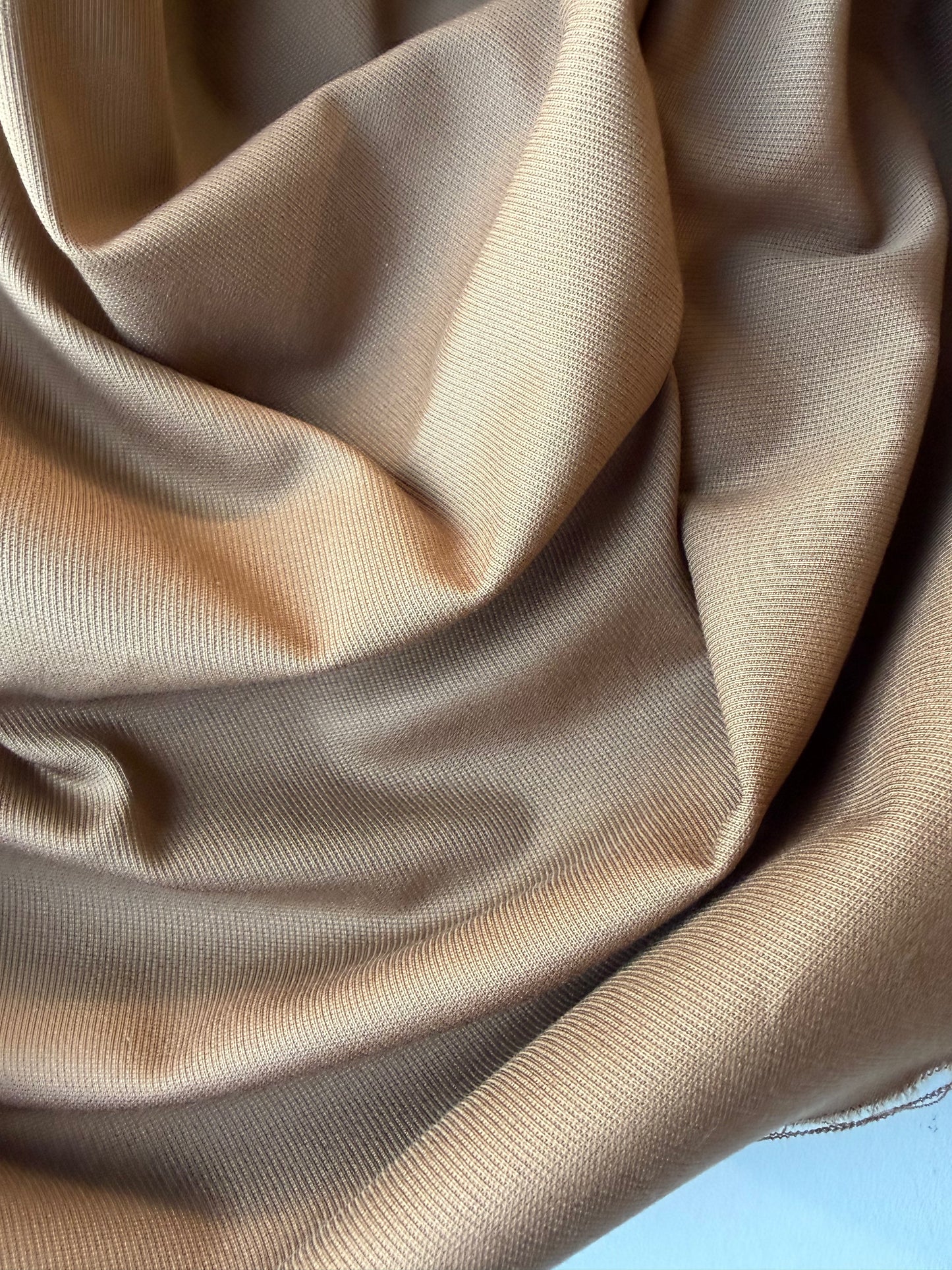 HARVEST SEASON 001 caramel cotton twill stretch