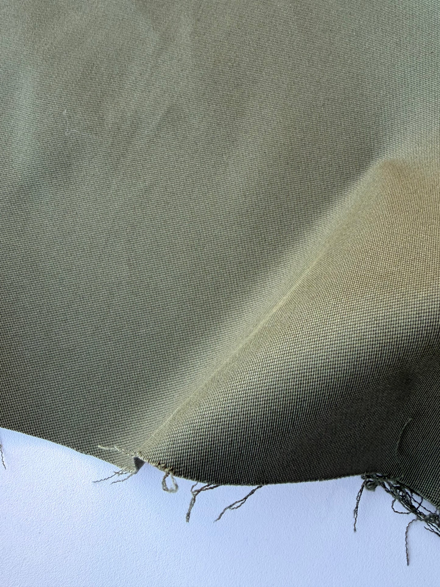 HARVEST SEASON 002 army green cotton twill stretch