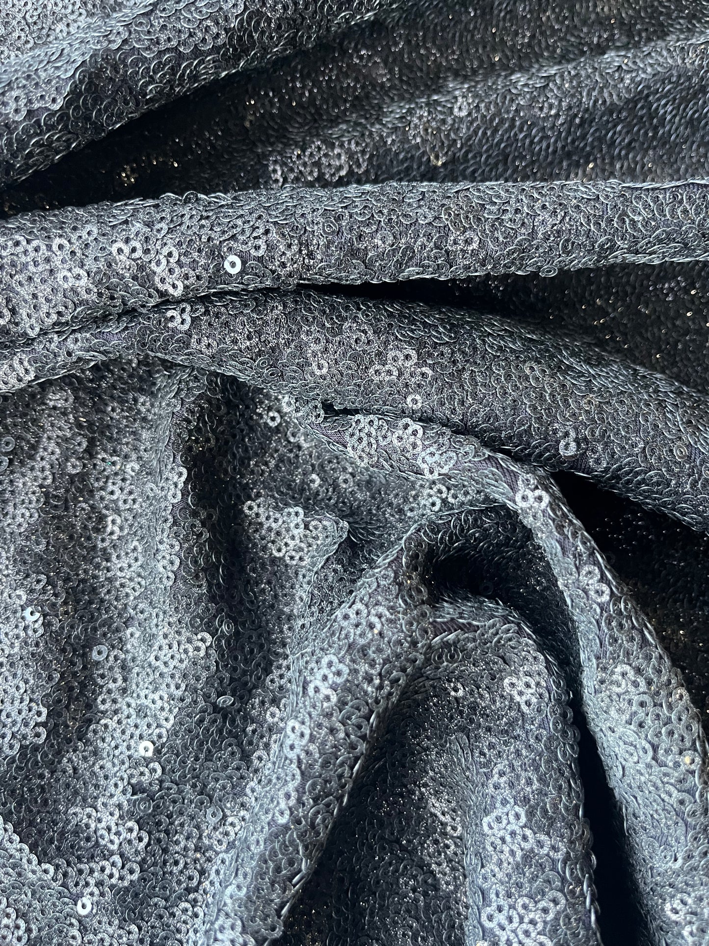 ATHENA 035 Jersey sequins black