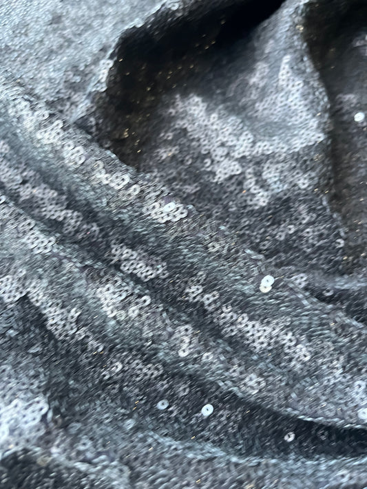 ATHENA 035 Jersey sequins black