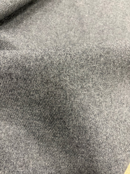 WONKA 004 grey wool drape with fused lining
