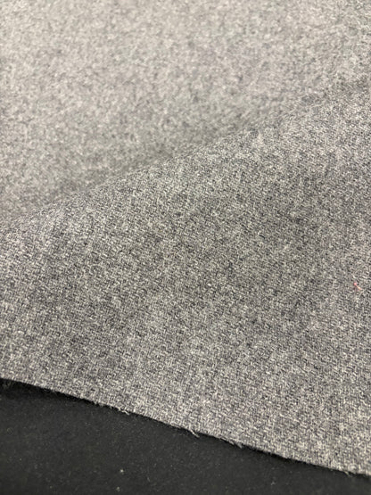 WONKA 004 grey wool drape with fused lining