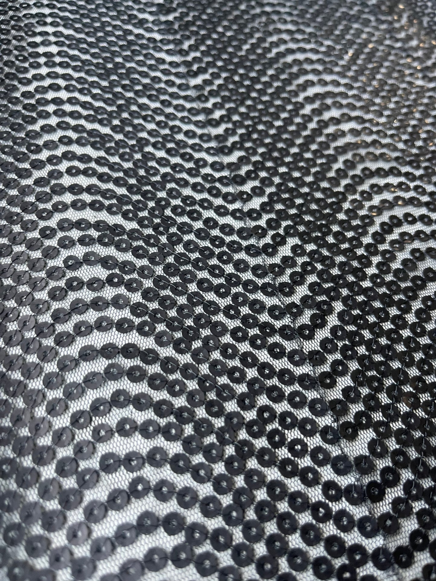 ATHENA 037 Jersey mesh sequins black